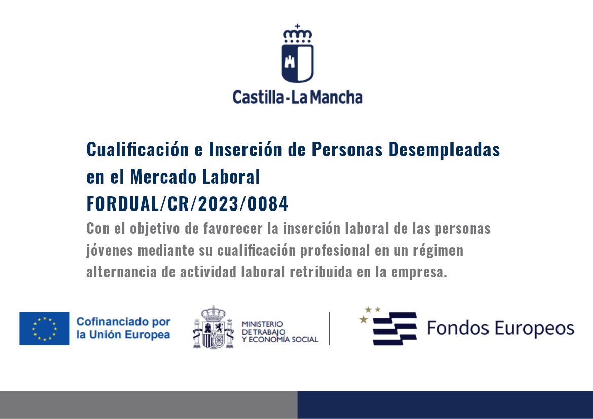 Cualificación e Inserción de personas desempleadas en el mercado laboral